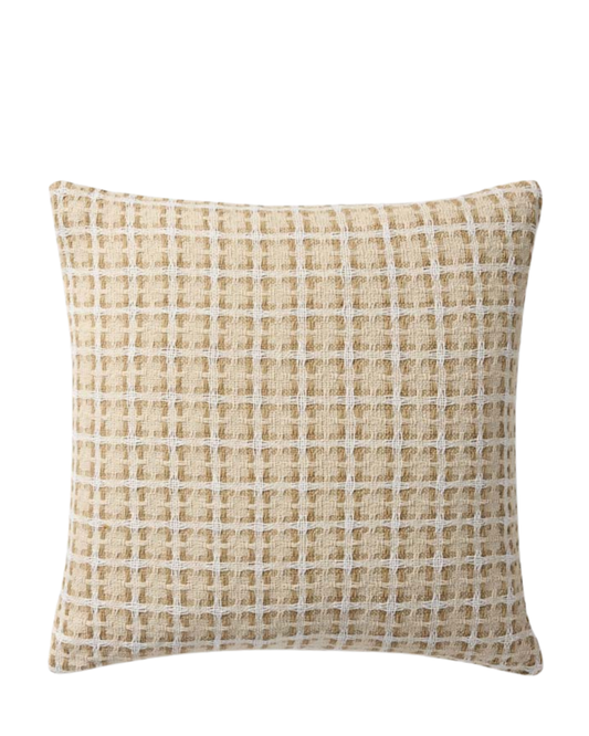 Natural + Multi Pillow Cover