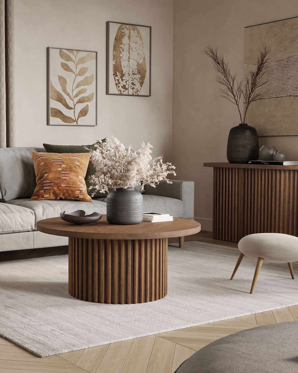 Palm Springs Coffee Table Walnut