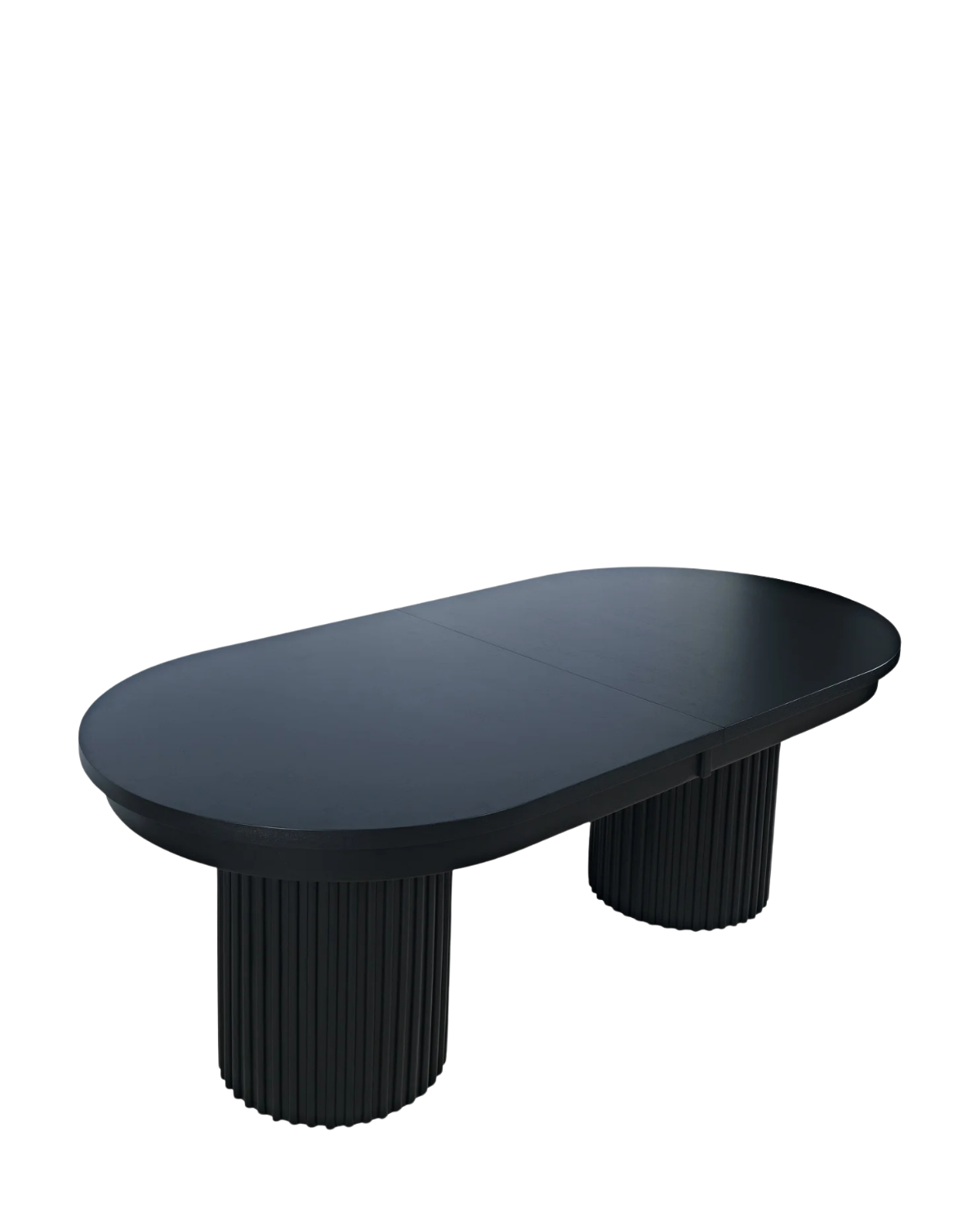 Palm Springs Extension Dining Table Black