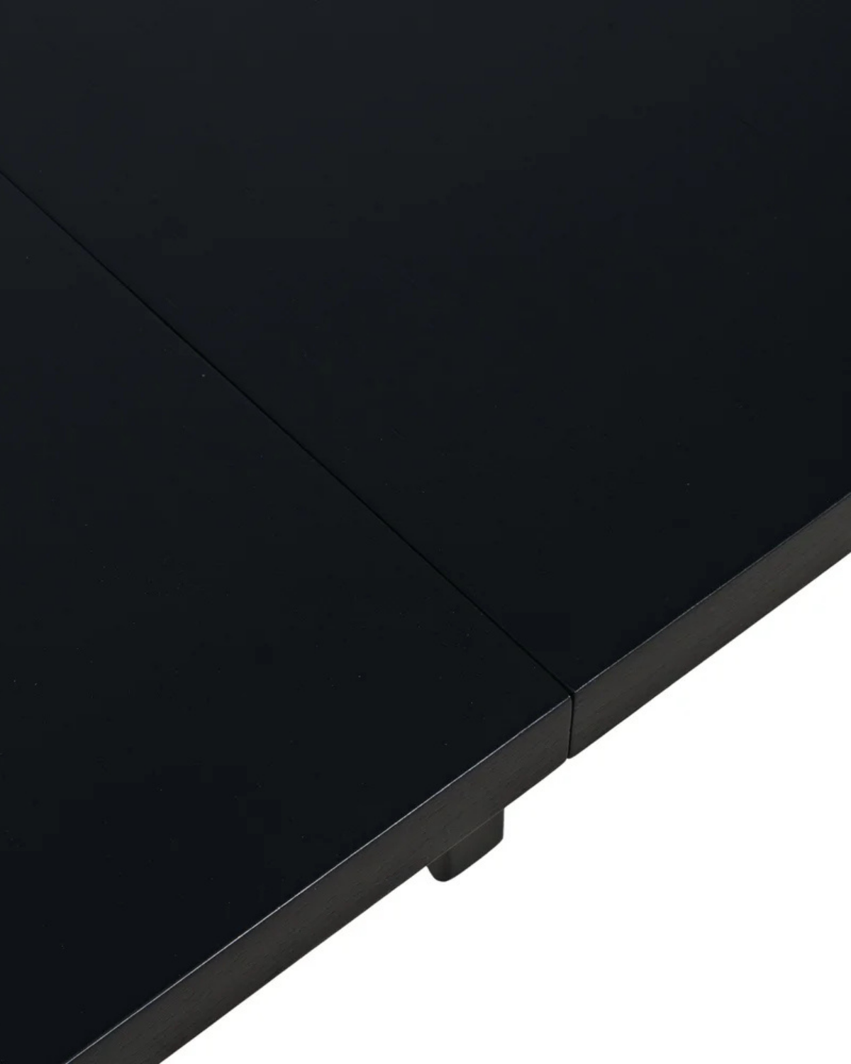 Palm Springs Extension Dining Table Black