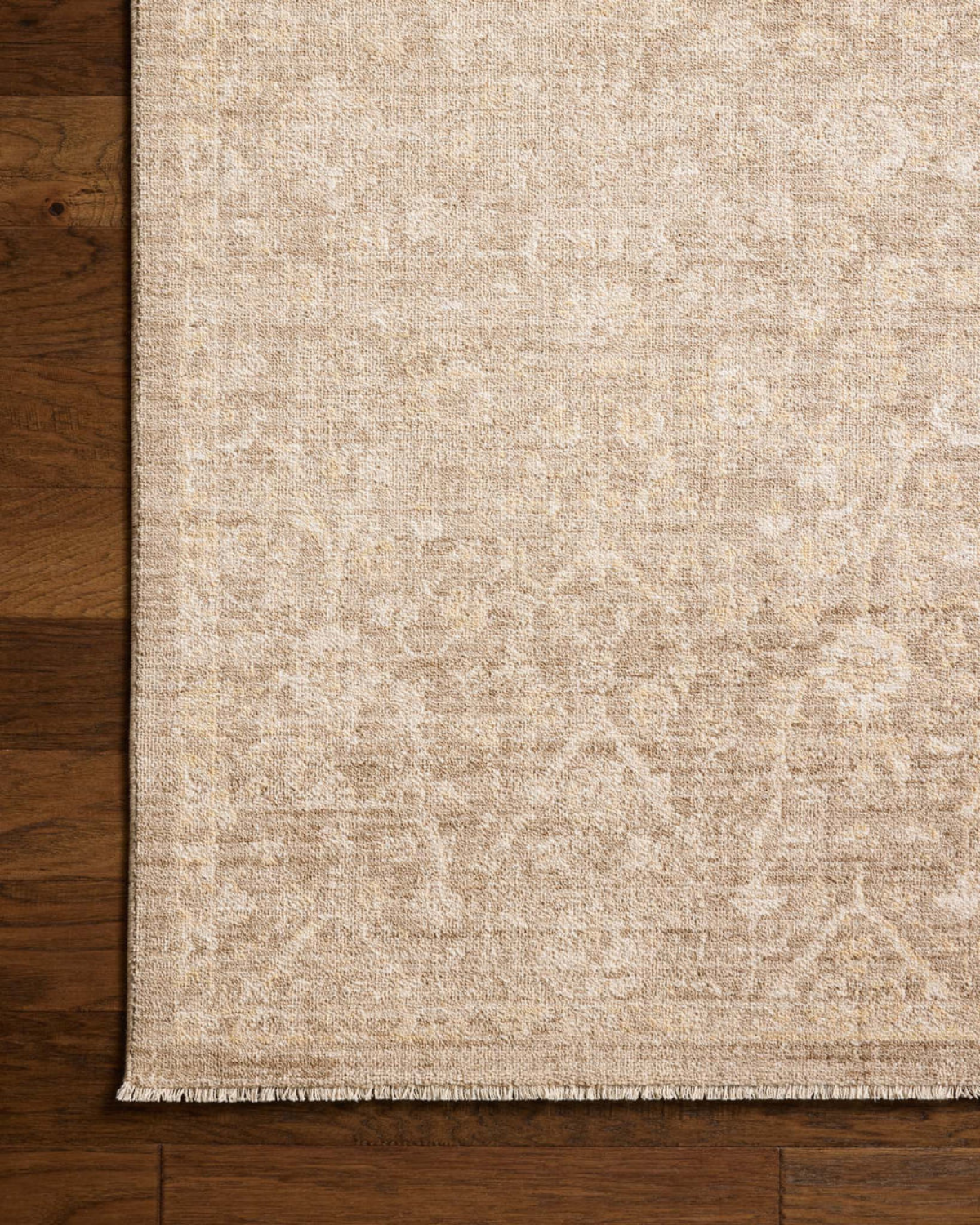 Palma Bark + Natural Vintage Rug