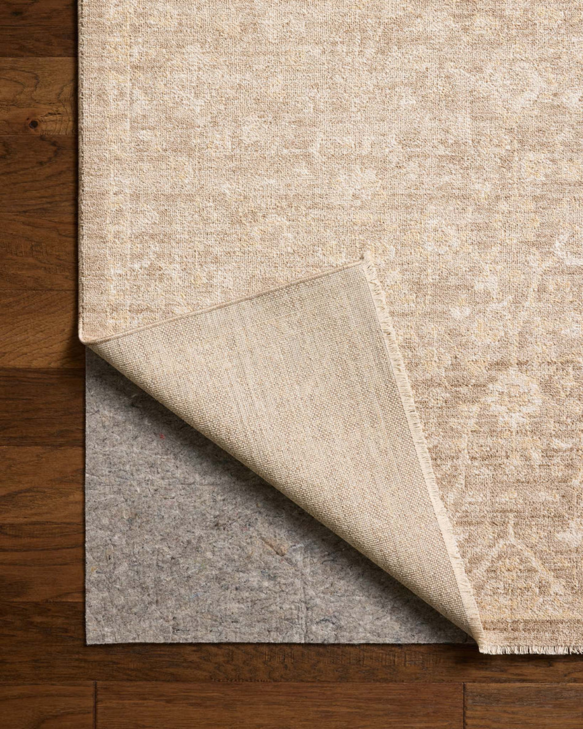Palma Bark + Natural Vintage Rug