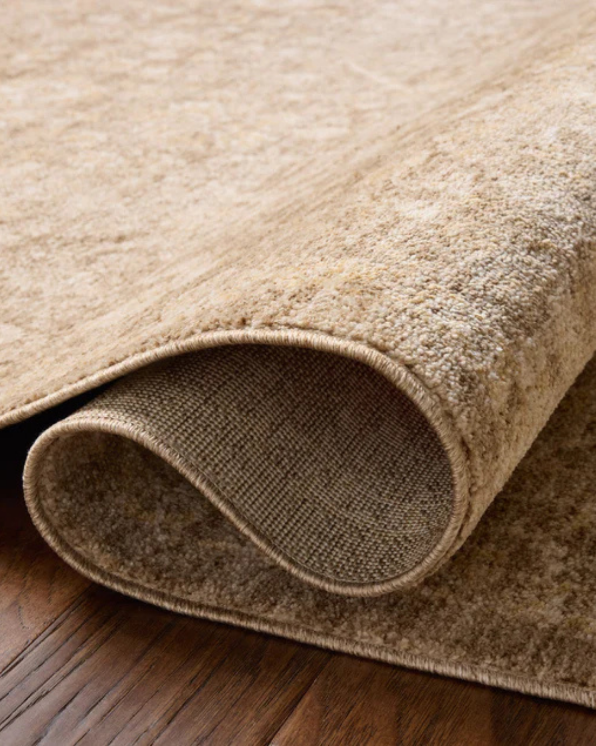 Palma Bark + Natural Vintage Rug