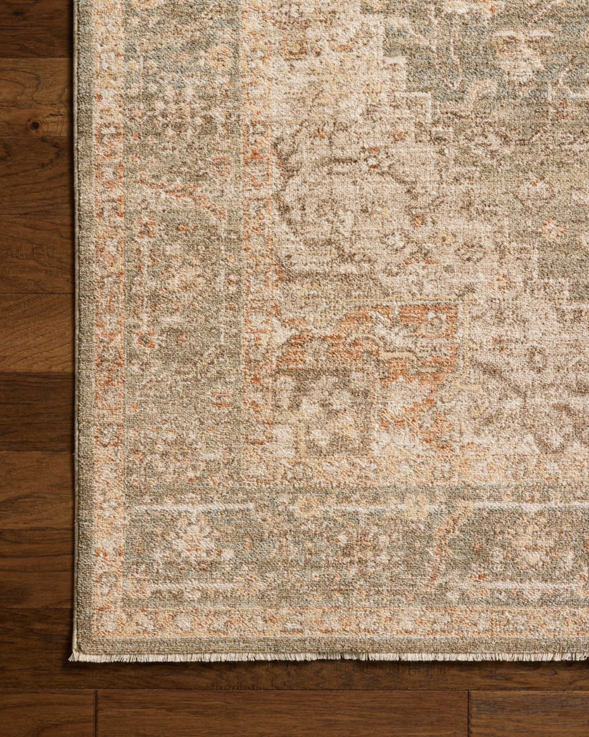 Palma Olive + Spice Vintage Rug