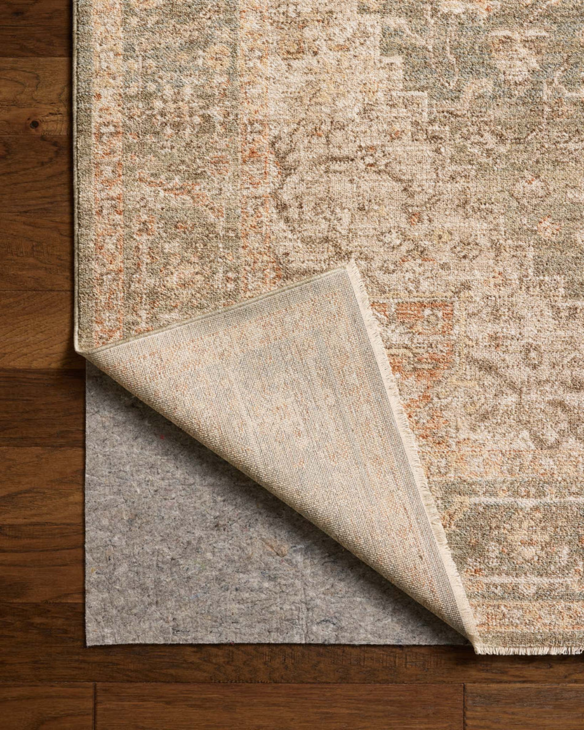 Palma Olive + Spice Vintage Rug