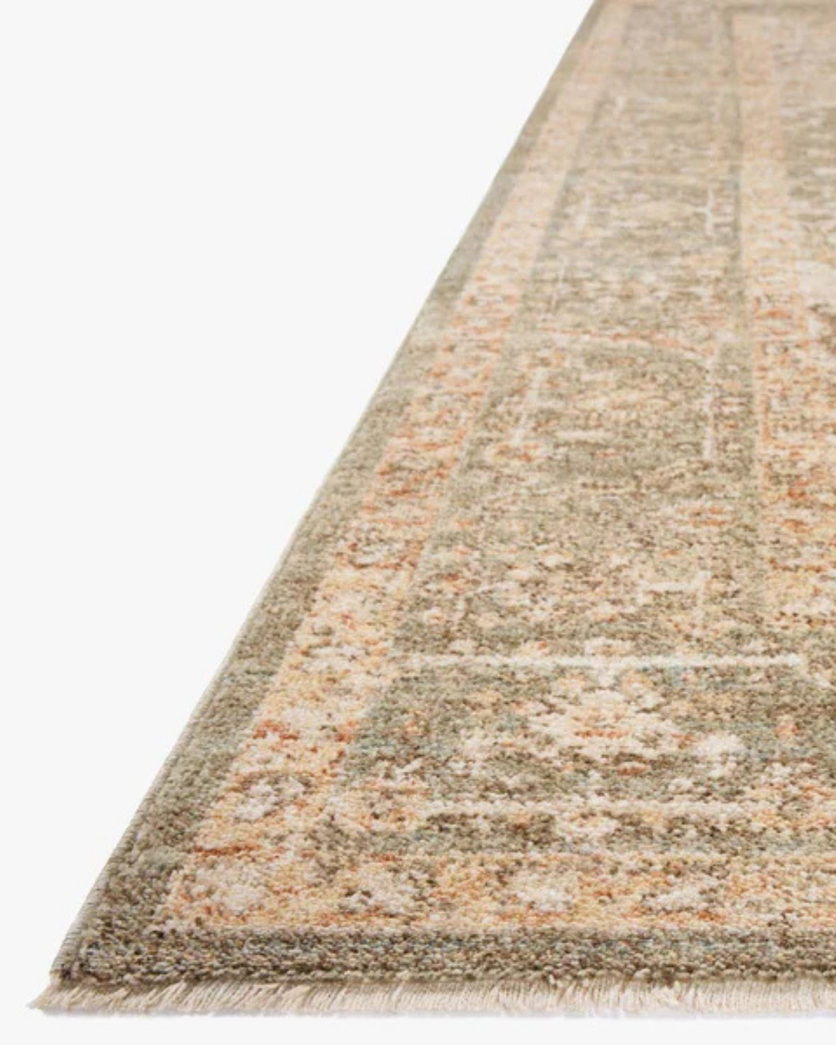 Palma Olive + Spice Vintage Rug