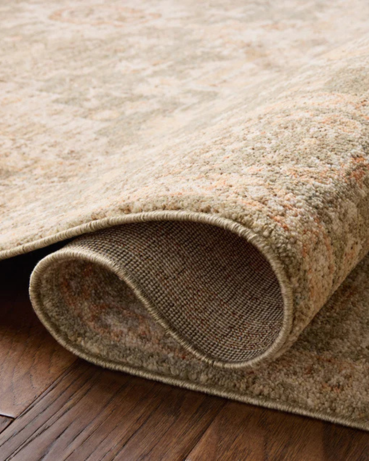Palma Olive + Spice Vintage Rug