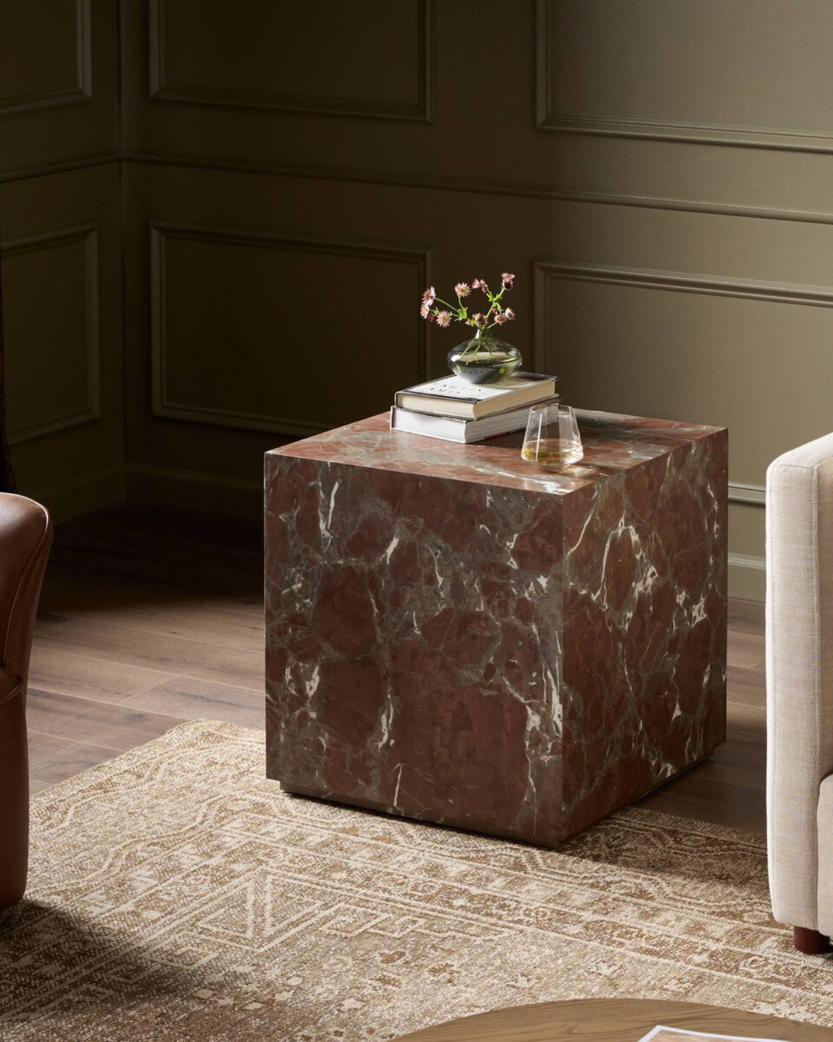 Plinth End Table