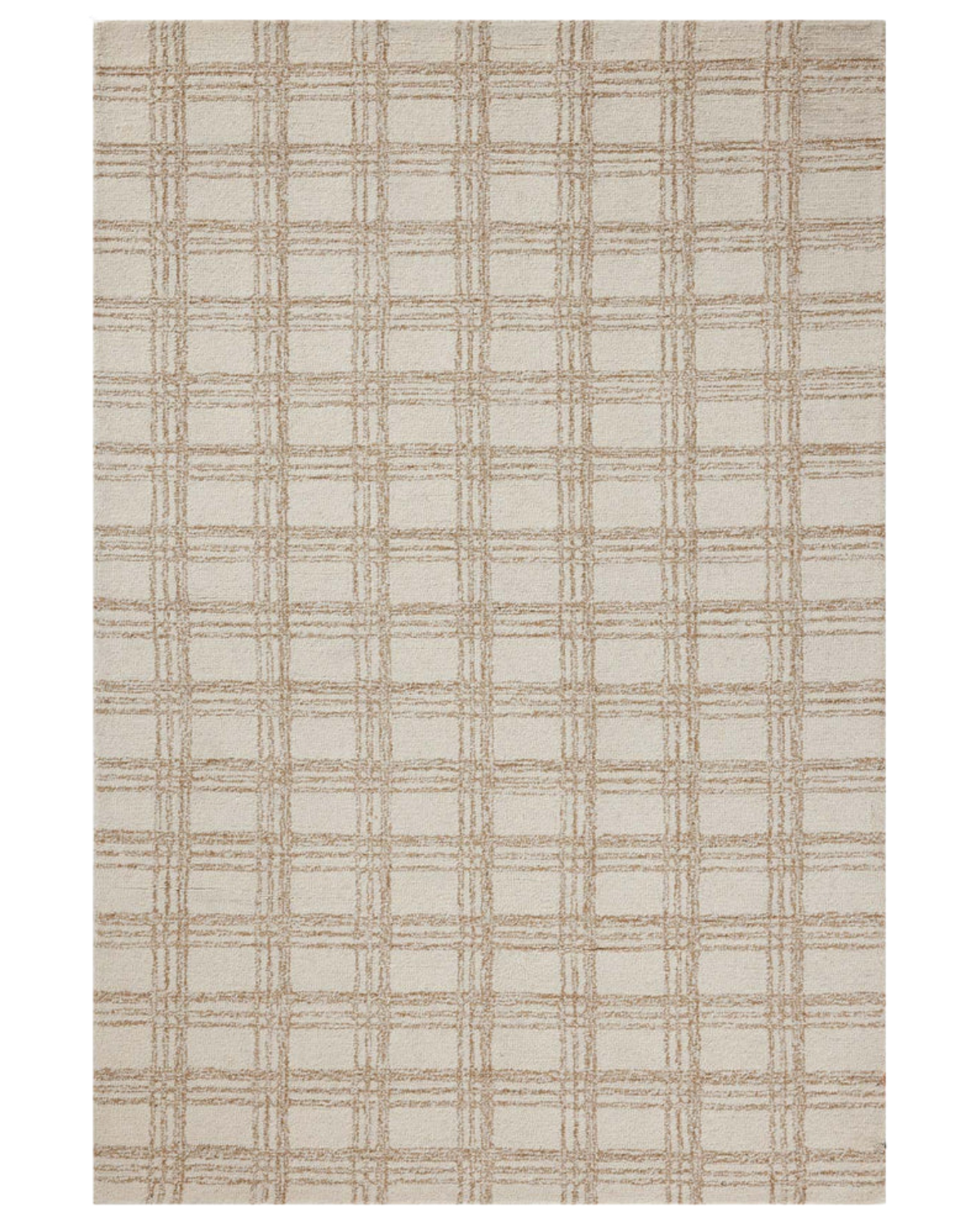 Polly CJ Cream + Sand Hand Tufted Rug