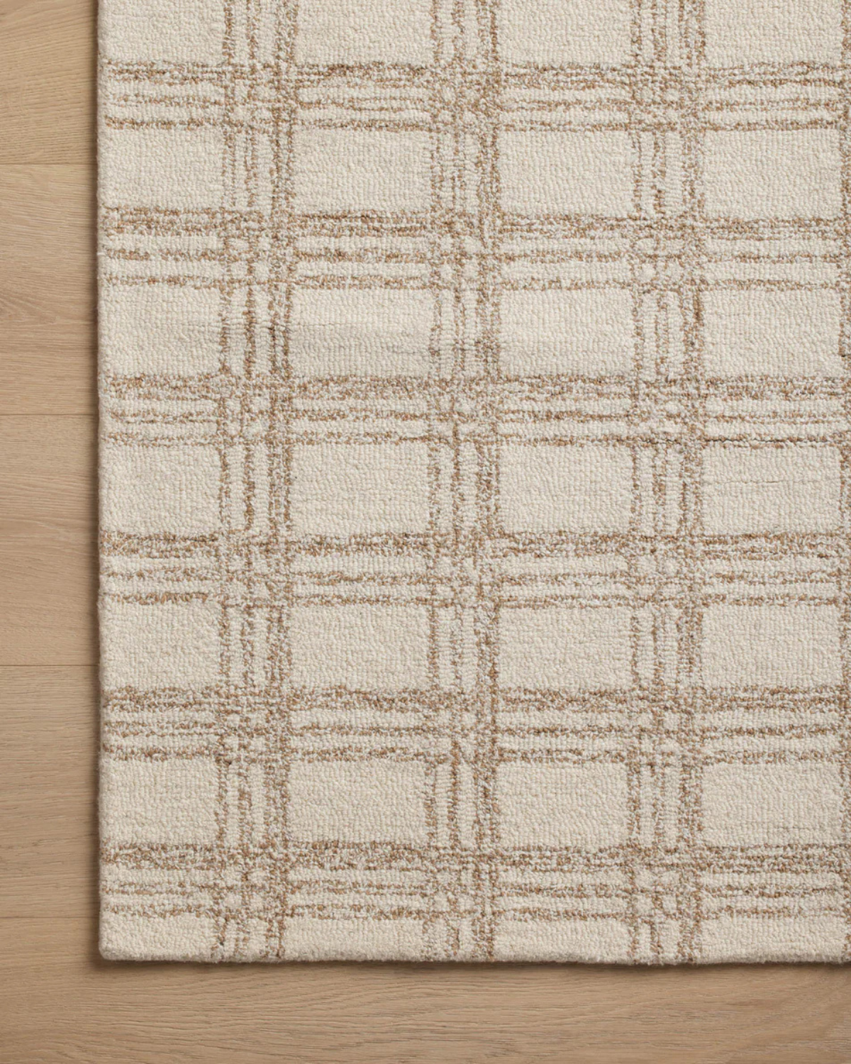 Polly CJ Cream + Sand Hand Tufted Rug