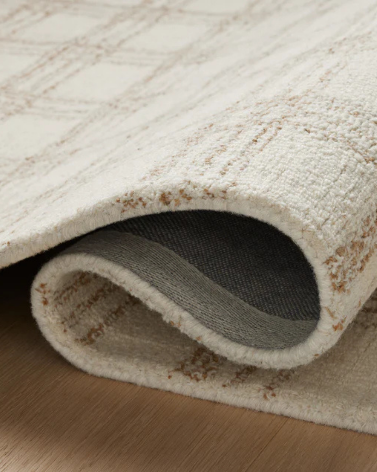 Polly CJ Cream + Sand Hand Tufted Rug