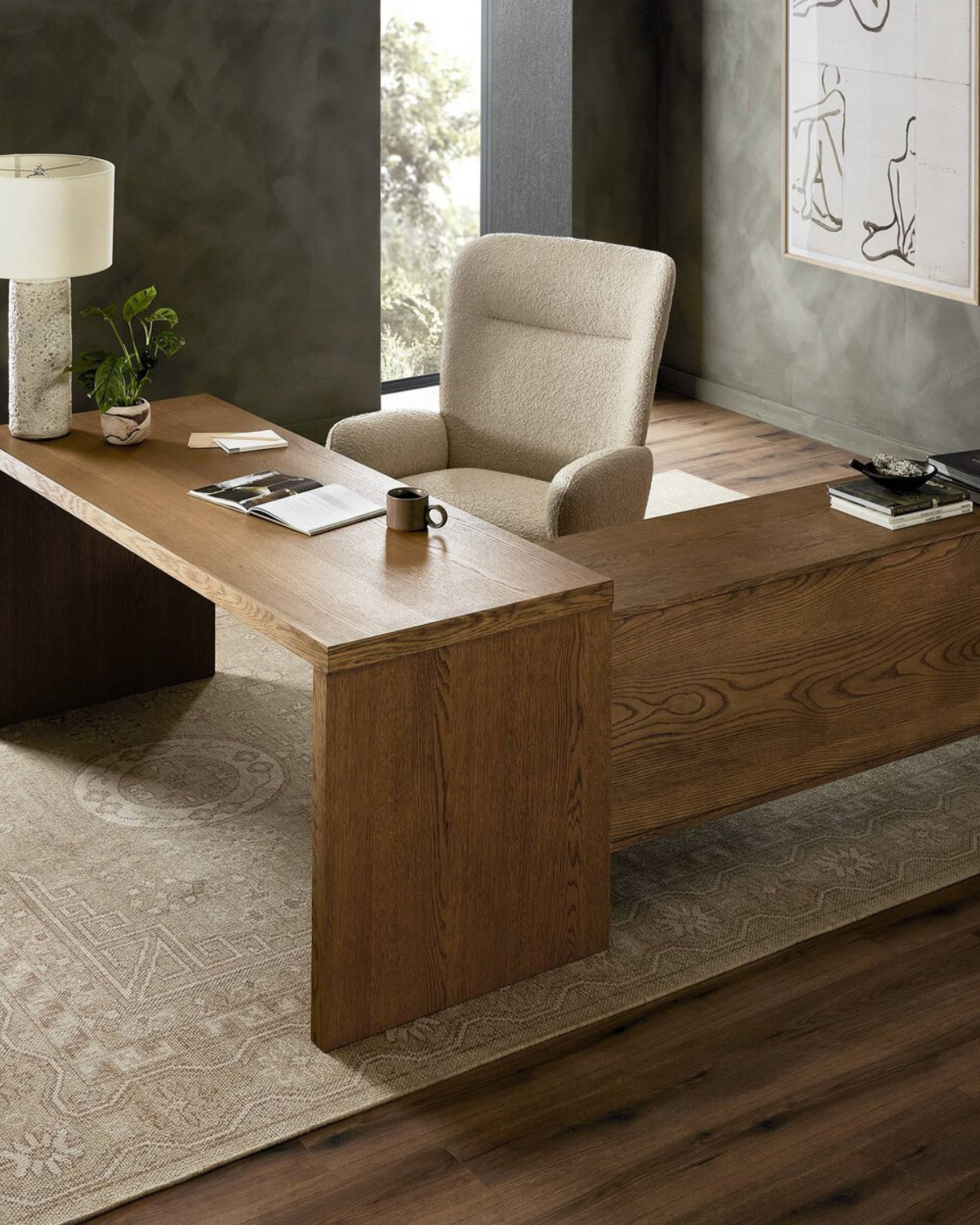 Posada L-Shaped Desk