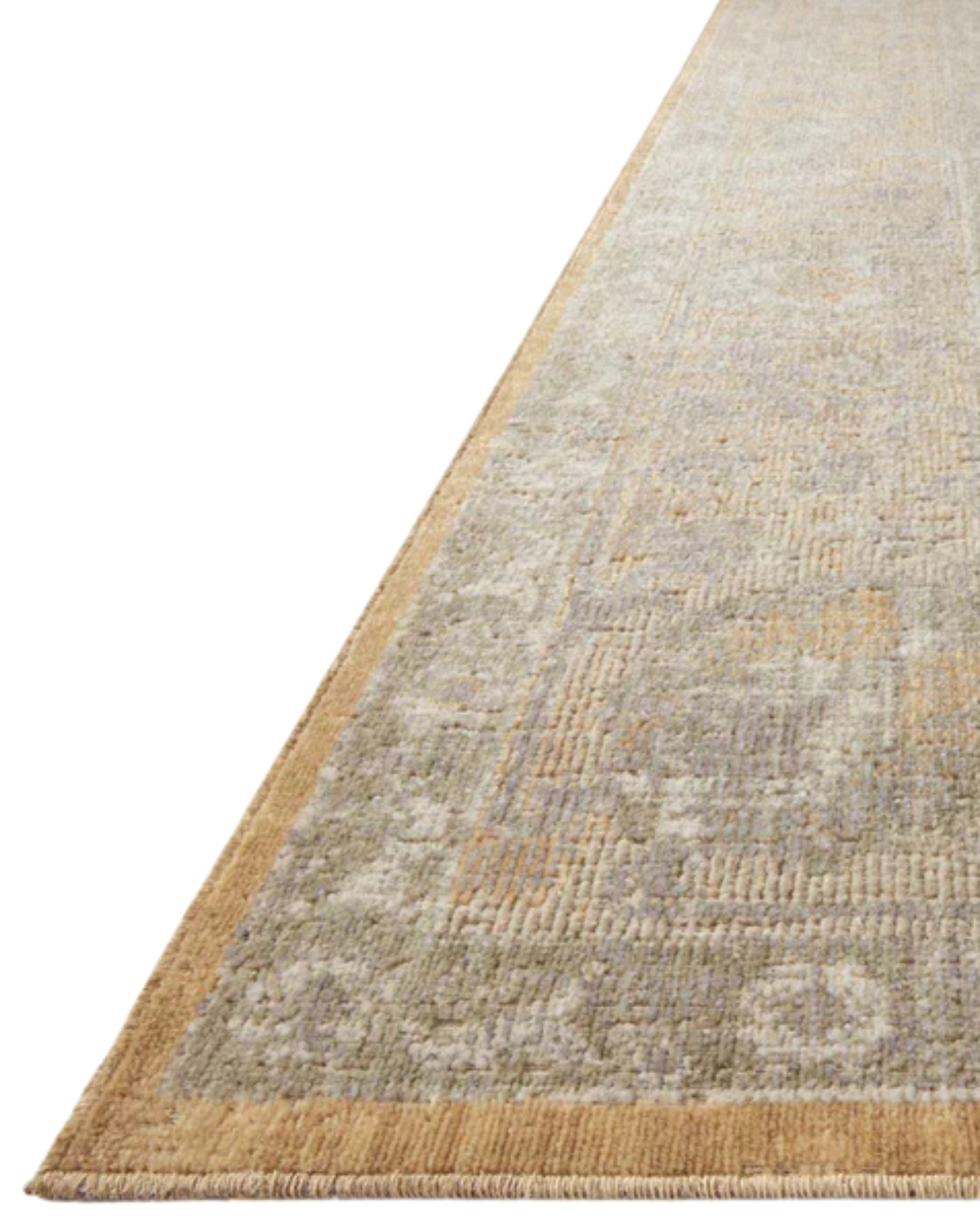 Rosemarie CJ Gold + Sand Vintage Rug
