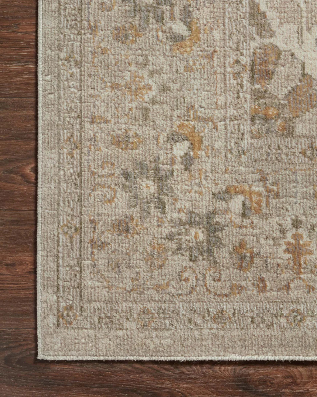 Rosemarie CJ Ivory + Natural Vintage Rug
