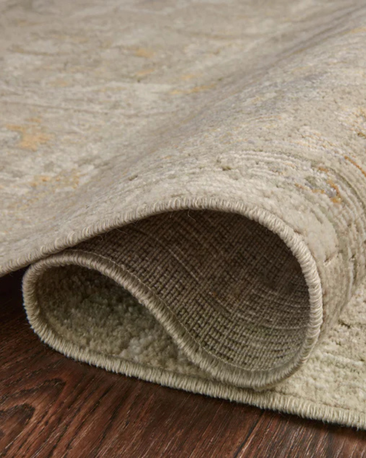 Rosemarie CJ Ivory + Natural Vintage Rug