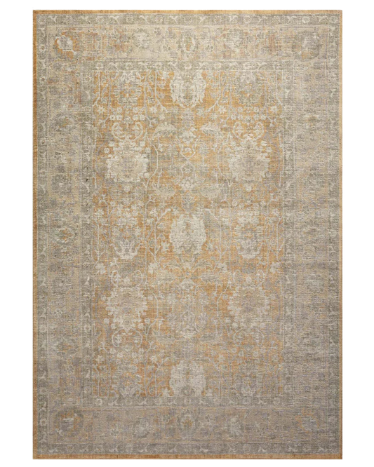 Rosemarie CJ Gold + Sand Vintage Rug