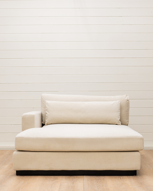 Custom Samuel Left Double Chaise