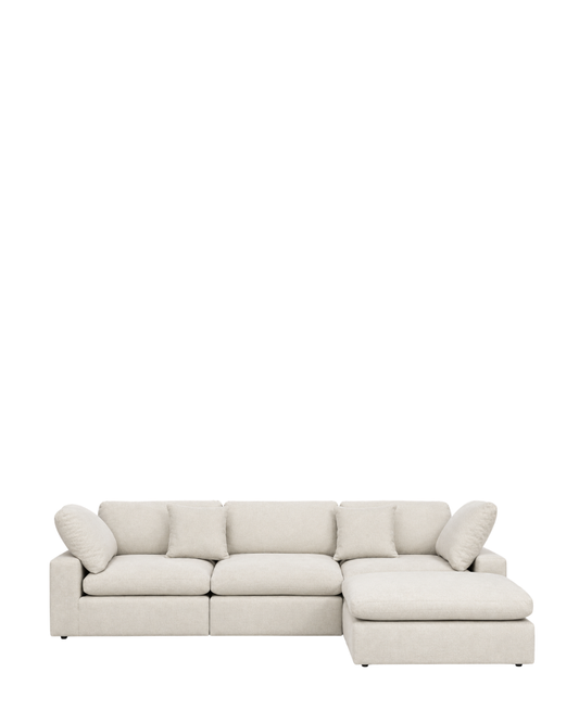 Shiloh 4pc Sectional Alabaster