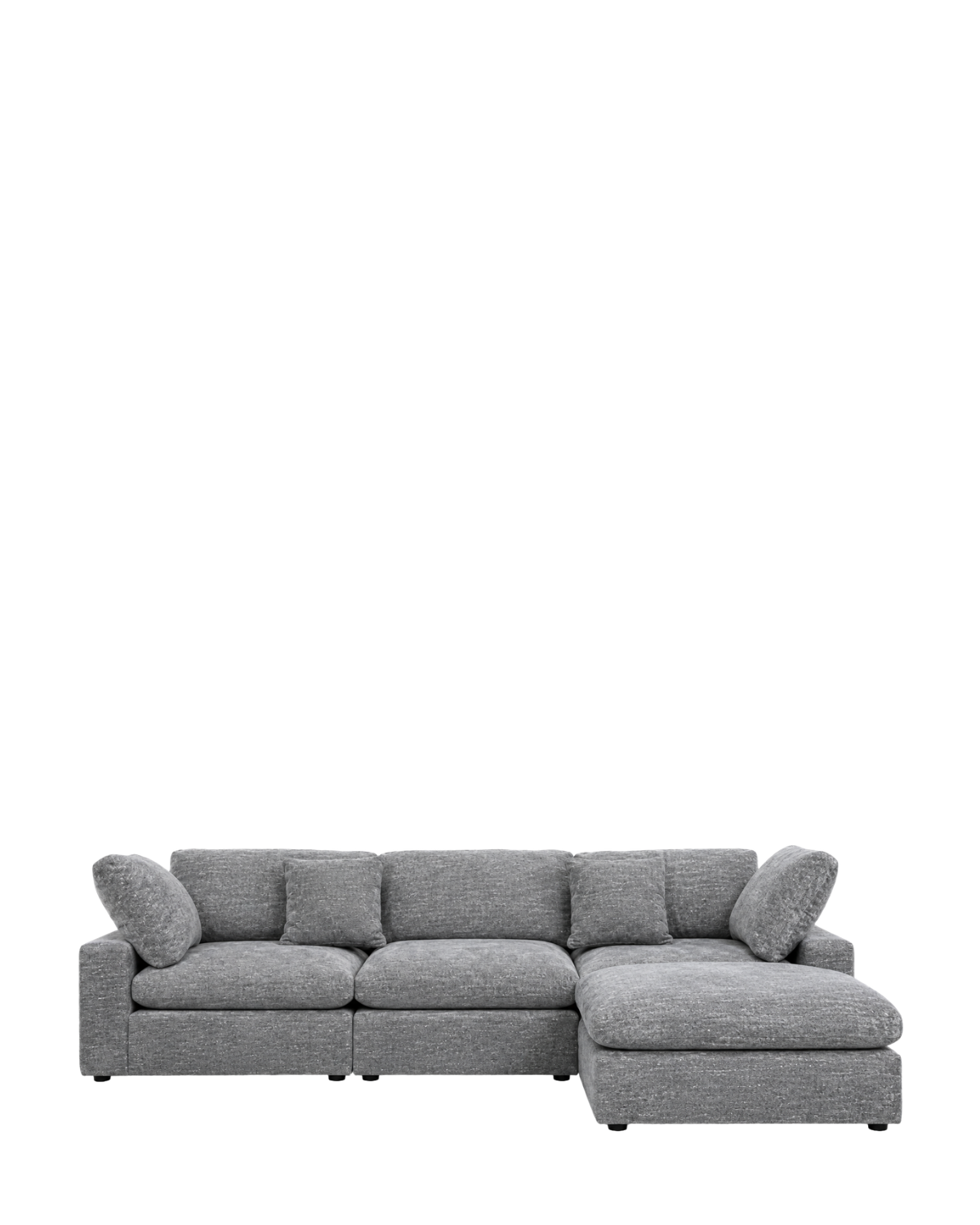Shiloh 4pc Sectional Stone