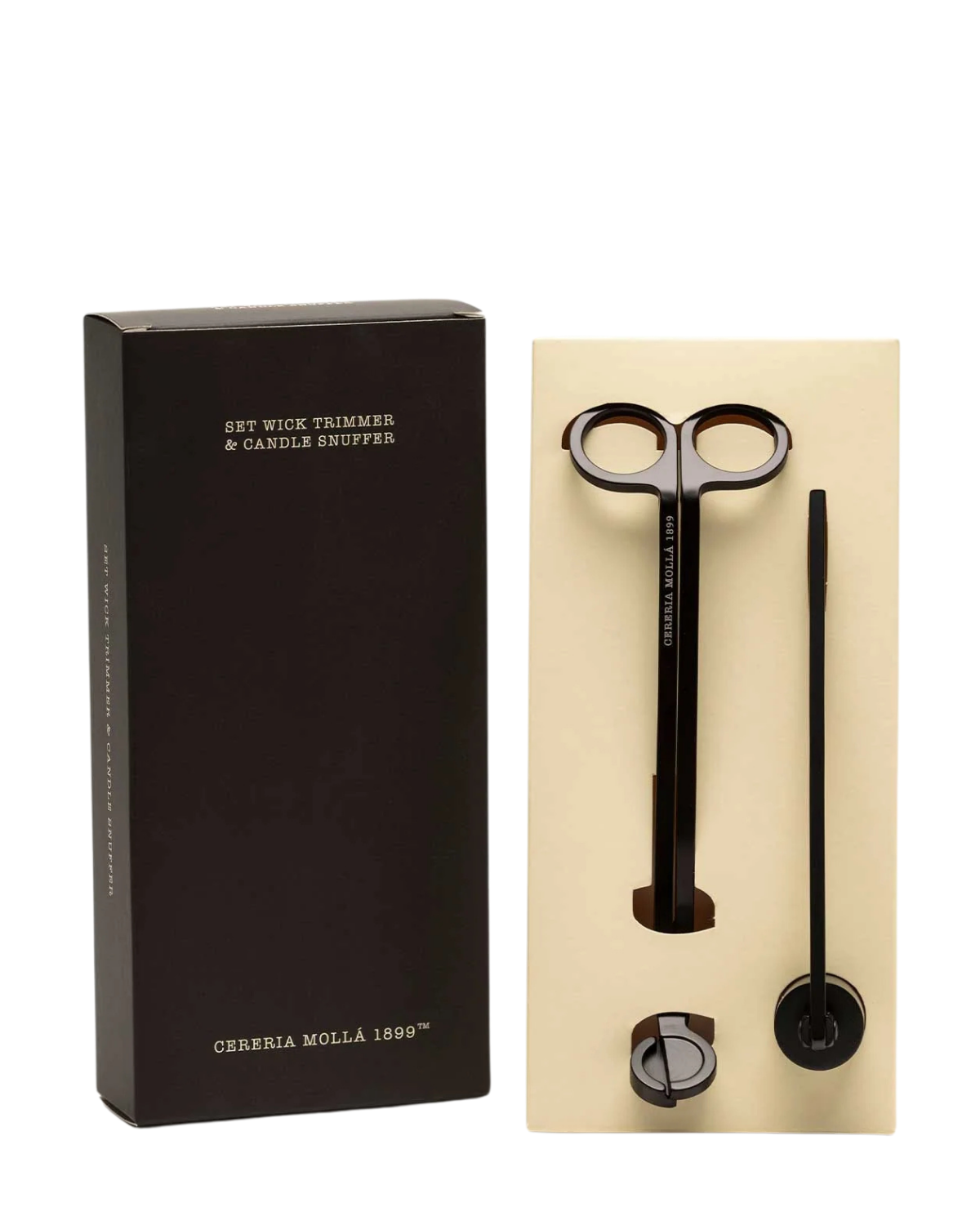 Cerería Mollá Wick Trimmer and Candle Snuffer Set