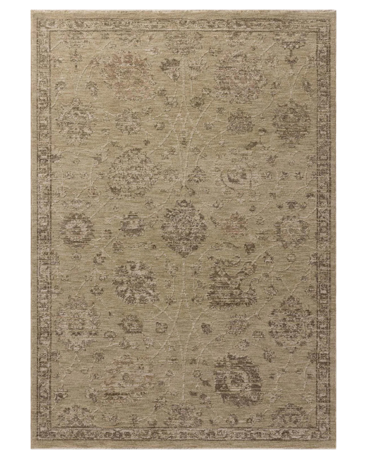 Willa 05 Wheat + Multi Polyester Rug
