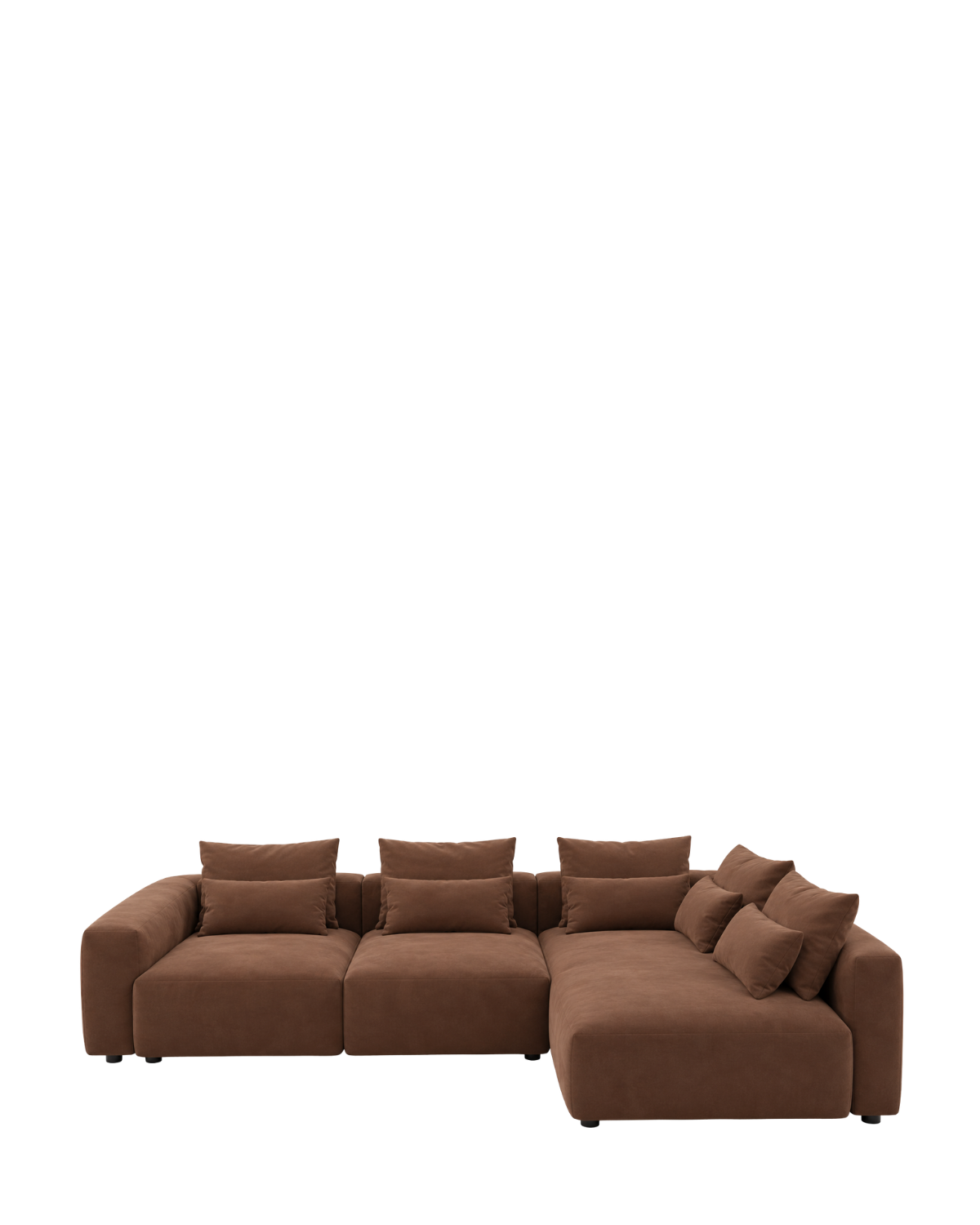 Wren 2pc Sectional Cabernet