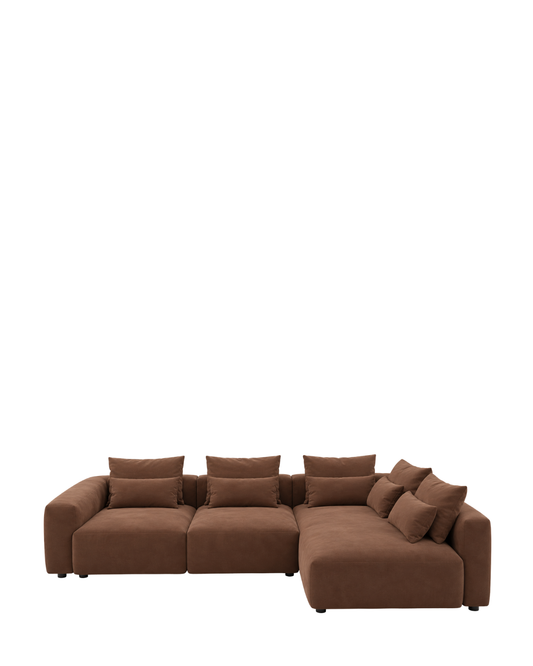 Wren 2pc Sectional Cabernet
